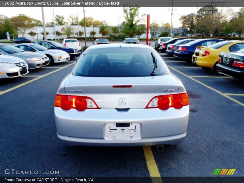 Satin Silver Metallic / Ebony Black 2002 Acura RSX Sports Coupe