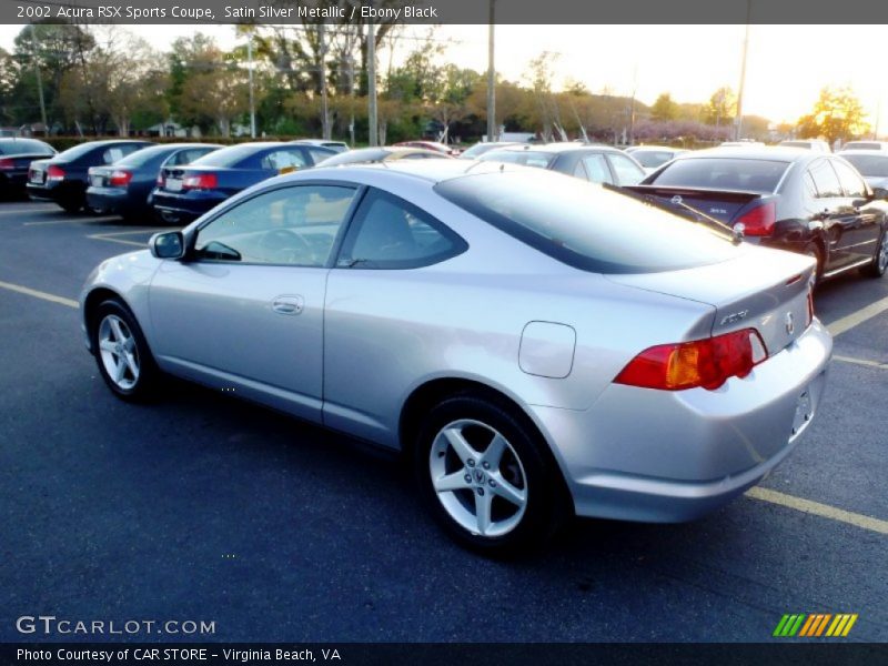 Satin Silver Metallic / Ebony Black 2002 Acura RSX Sports Coupe