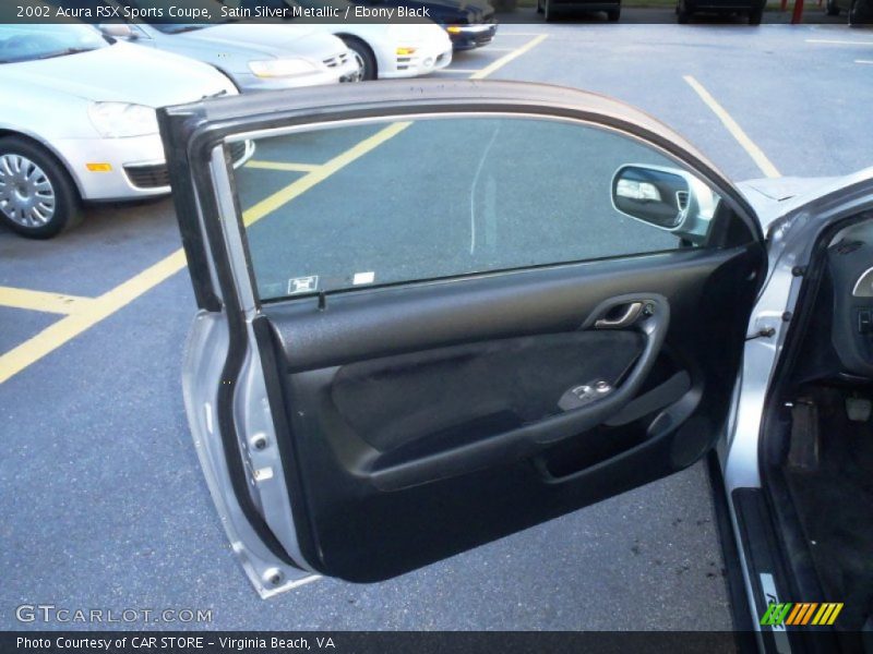 Satin Silver Metallic / Ebony Black 2002 Acura RSX Sports Coupe