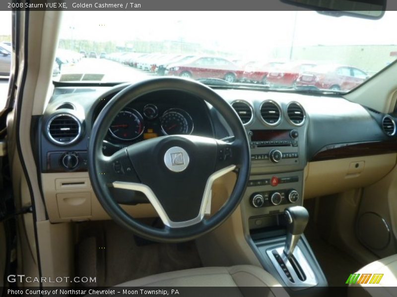 Golden Cashmere / Tan 2008 Saturn VUE XE