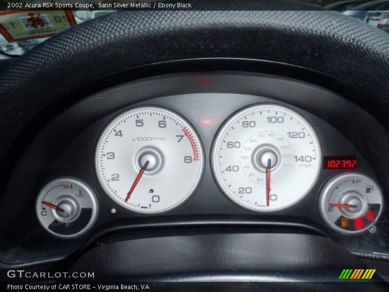  2002 RSX Sports Coupe Sports Coupe Gauges