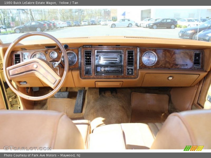 Yellow / Tan 1980 Buick LeSabre Estate Wagon