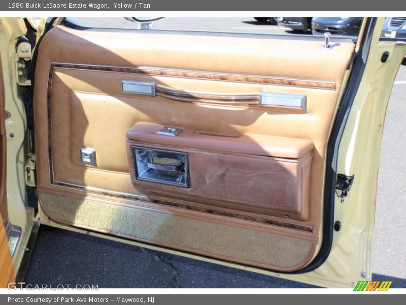 Yellow / Tan 1980 Buick LeSabre Estate Wagon