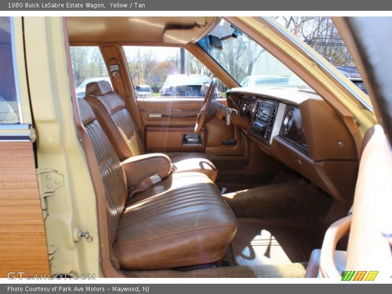 Yellow / Tan 1980 Buick LeSabre Estate Wagon