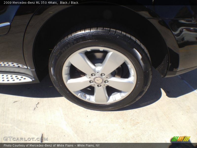 Black / Black 2009 Mercedes-Benz ML 350 4Matic