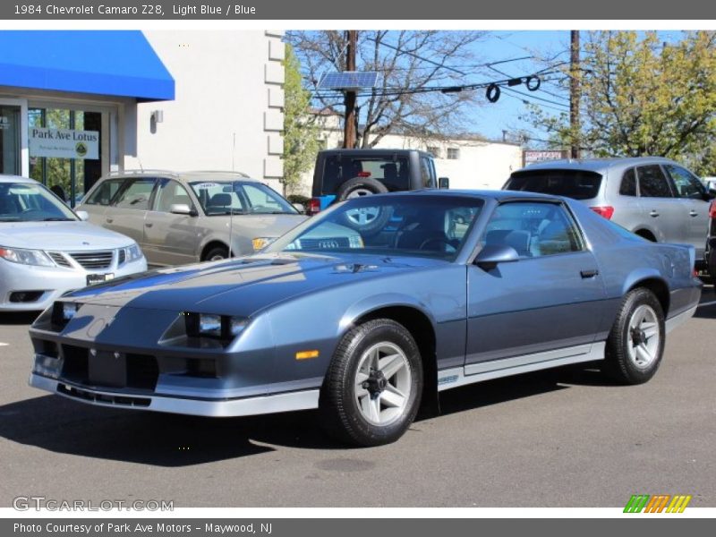 Front 3/4 View of 1984 Camaro Z28