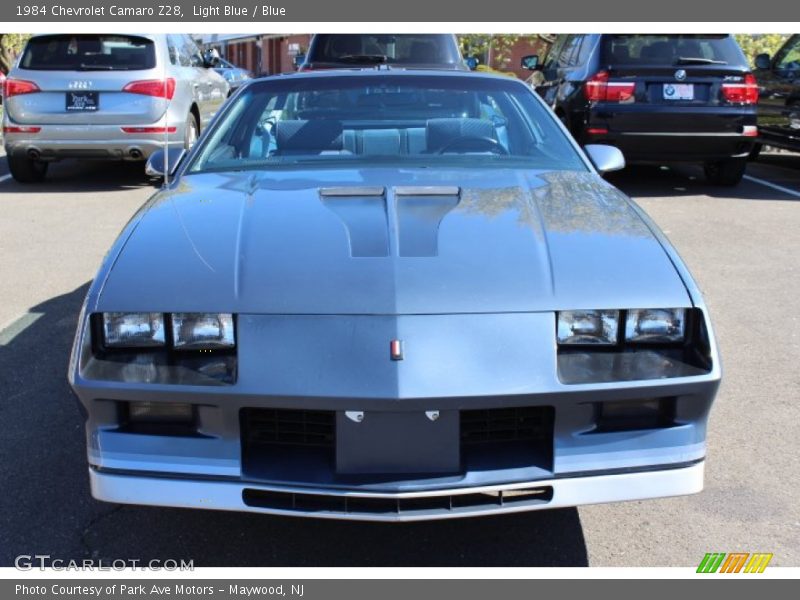Light Blue / Blue 1984 Chevrolet Camaro Z28
