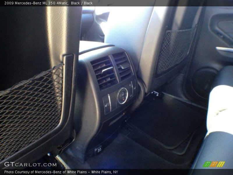 Black / Black 2009 Mercedes-Benz ML 350 4Matic