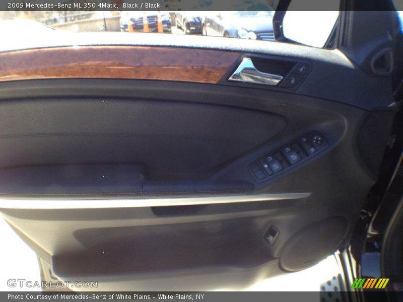 Black / Black 2009 Mercedes-Benz ML 350 4Matic