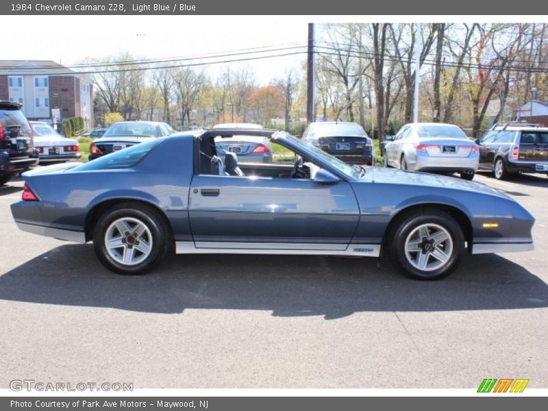 Light Blue / Blue 1984 Chevrolet Camaro Z28