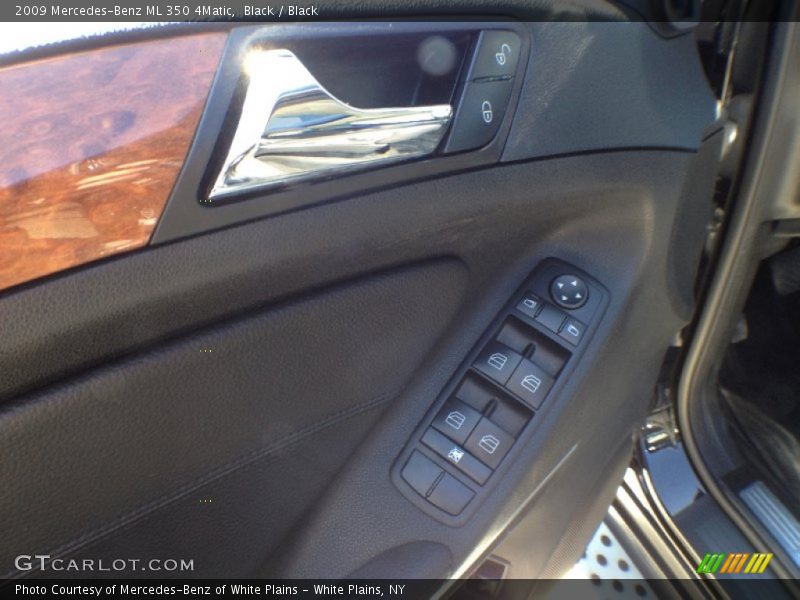 Black / Black 2009 Mercedes-Benz ML 350 4Matic