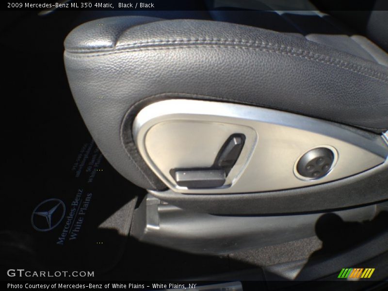 Black / Black 2009 Mercedes-Benz ML 350 4Matic
