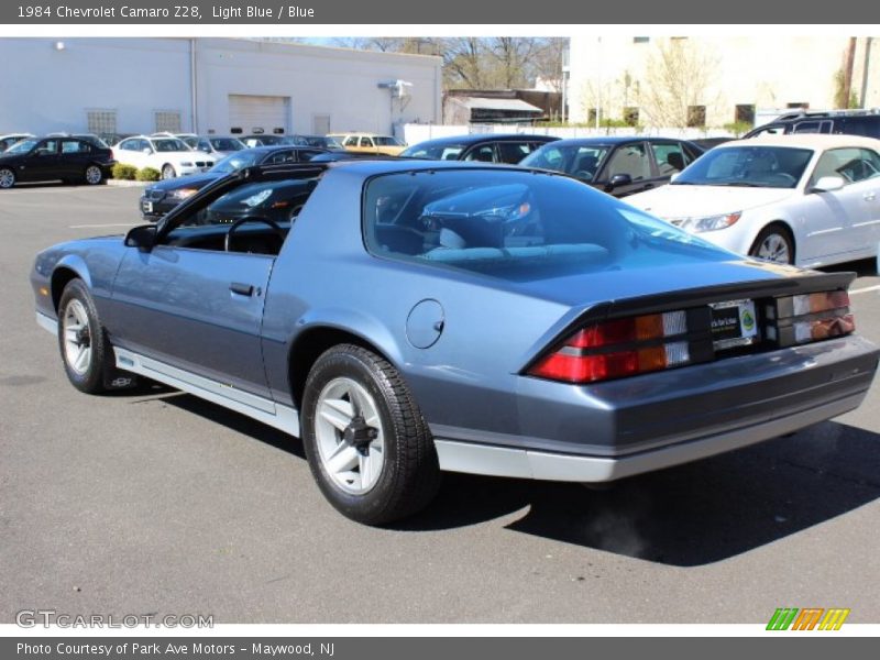  1984 Camaro Z28 Light Blue