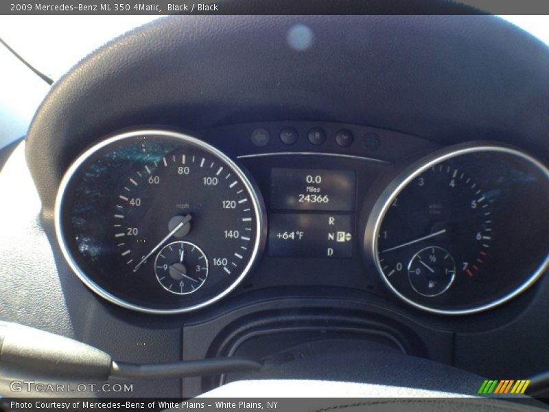 Black / Black 2009 Mercedes-Benz ML 350 4Matic