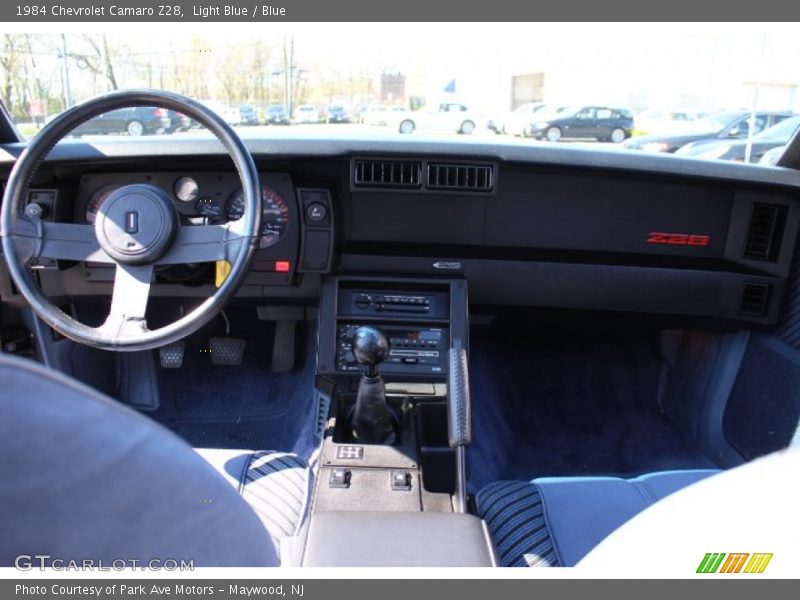 Light Blue / Blue 1984 Chevrolet Camaro Z28