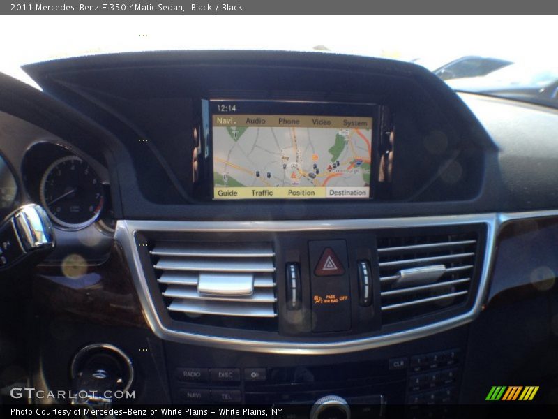 Black / Black 2011 Mercedes-Benz E 350 4Matic Sedan