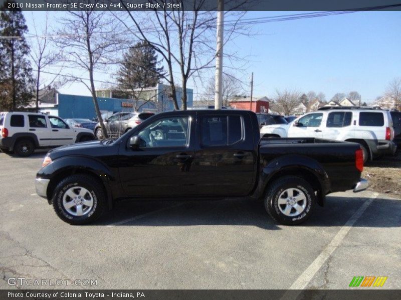 Super Black / Steel 2010 Nissan Frontier SE Crew Cab 4x4