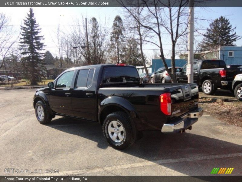 Super Black / Steel 2010 Nissan Frontier SE Crew Cab 4x4