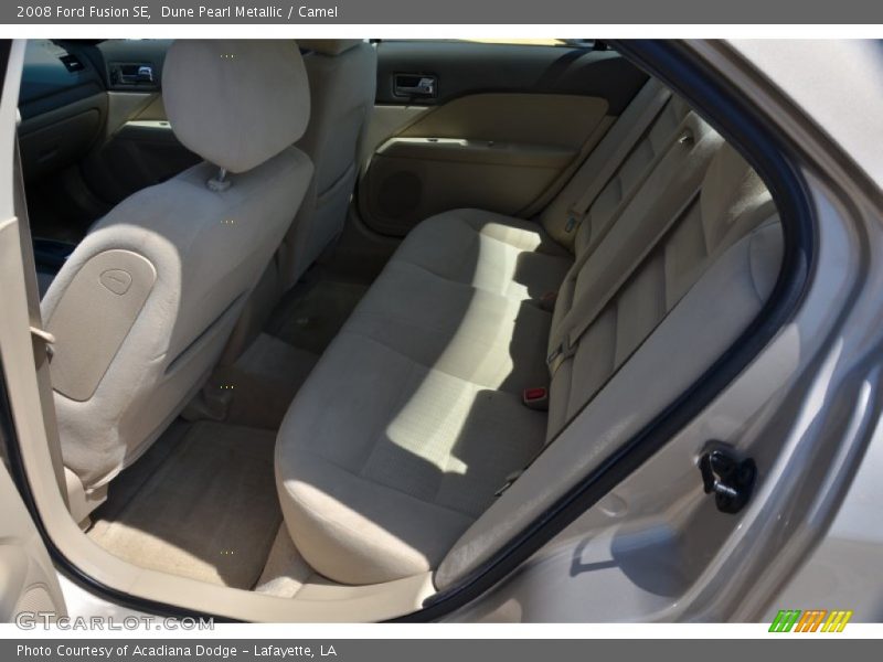 Dune Pearl Metallic / Camel 2008 Ford Fusion SE