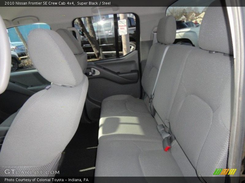 Super Black / Steel 2010 Nissan Frontier SE Crew Cab 4x4
