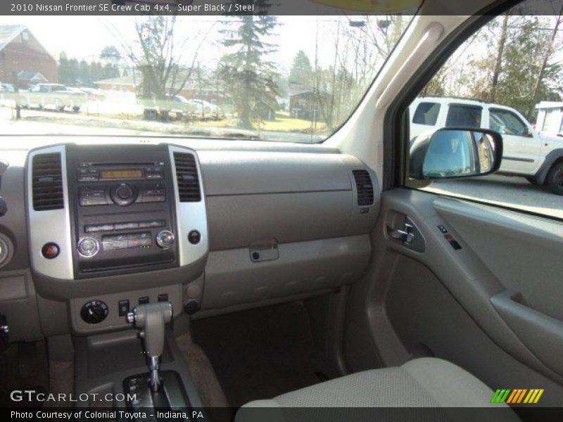 Super Black / Steel 2010 Nissan Frontier SE Crew Cab 4x4