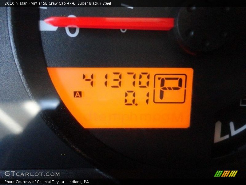Super Black / Steel 2010 Nissan Frontier SE Crew Cab 4x4