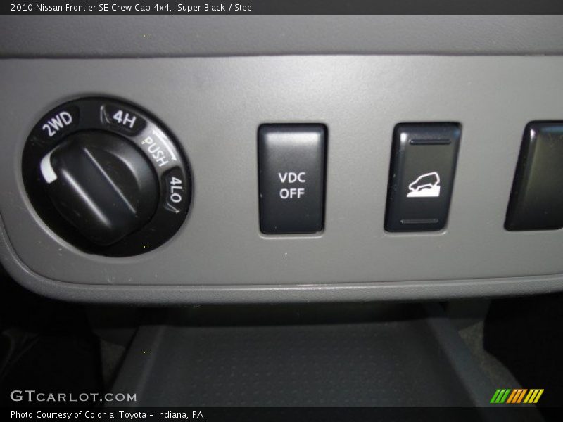 Super Black / Steel 2010 Nissan Frontier SE Crew Cab 4x4