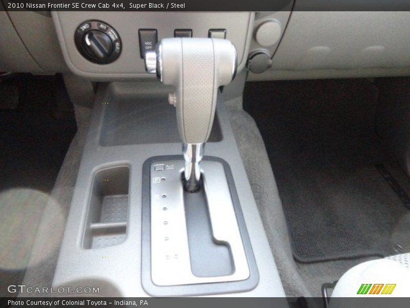 Super Black / Steel 2010 Nissan Frontier SE Crew Cab 4x4