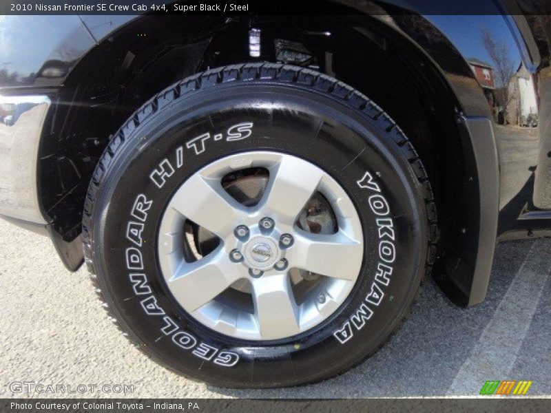 Super Black / Steel 2010 Nissan Frontier SE Crew Cab 4x4
