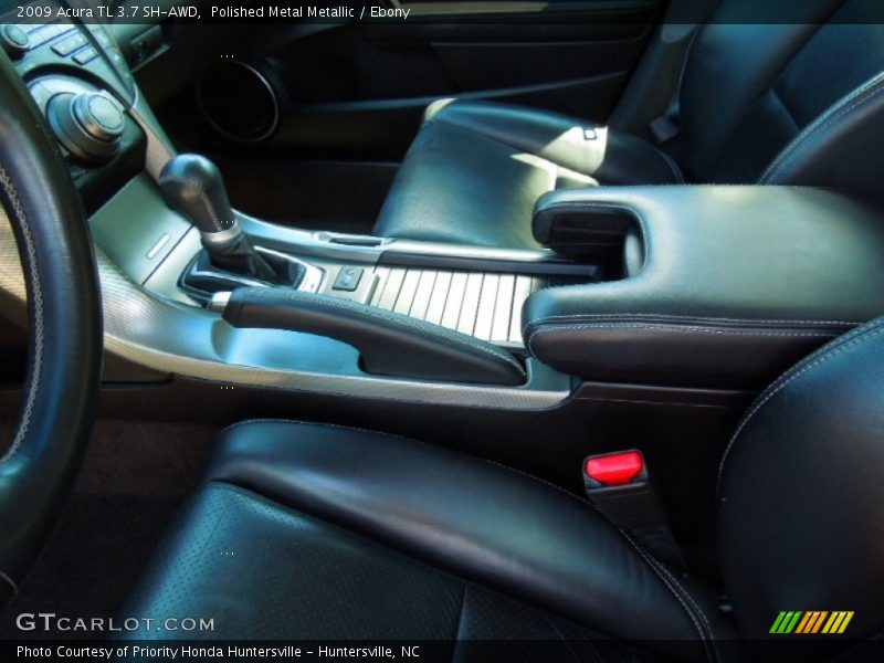 Polished Metal Metallic / Ebony 2009 Acura TL 3.7 SH-AWD