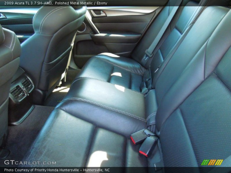 Polished Metal Metallic / Ebony 2009 Acura TL 3.7 SH-AWD