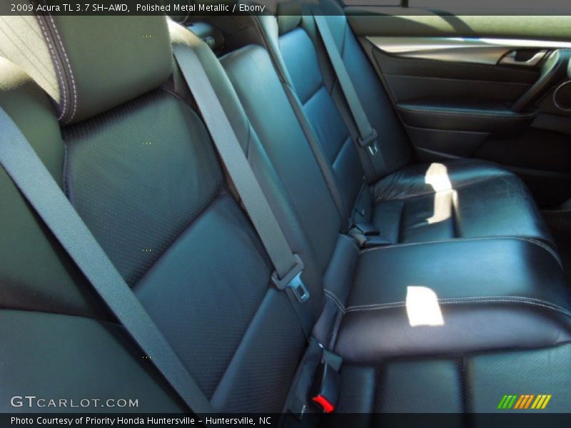 Polished Metal Metallic / Ebony 2009 Acura TL 3.7 SH-AWD