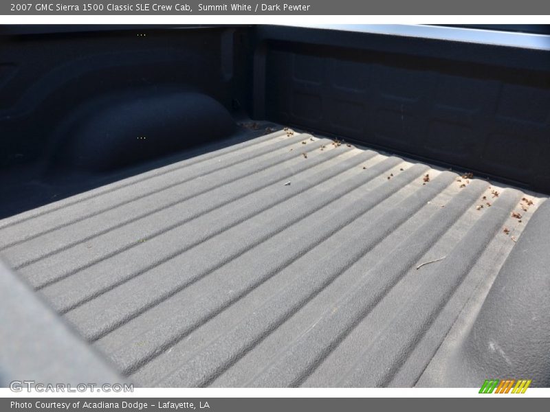 Summit White / Dark Pewter 2007 GMC Sierra 1500 Classic SLE Crew Cab