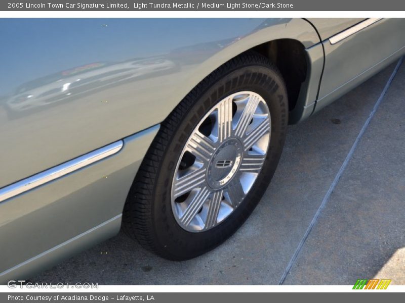 Light Tundra Metallic / Medium Light Stone/Dark Stone 2005 Lincoln Town Car Signature Limited