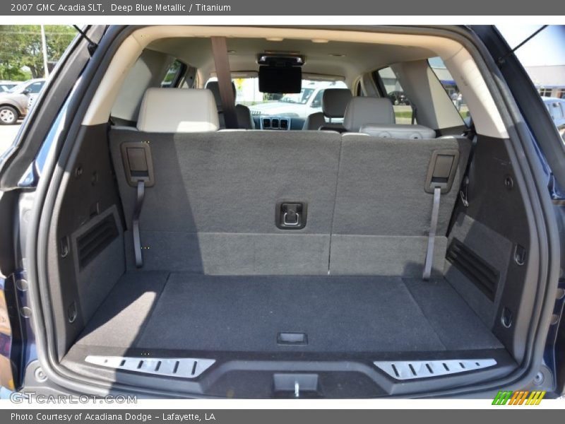 Deep Blue Metallic / Titanium 2007 GMC Acadia SLT