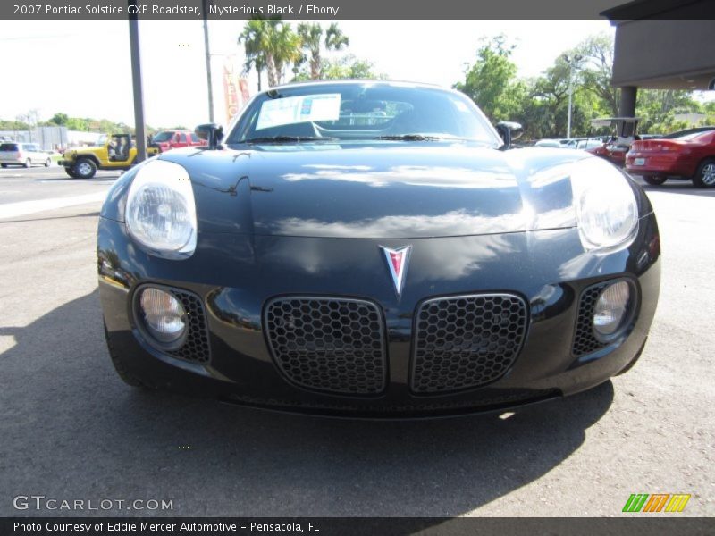 Mysterious Black / Ebony 2007 Pontiac Solstice GXP Roadster