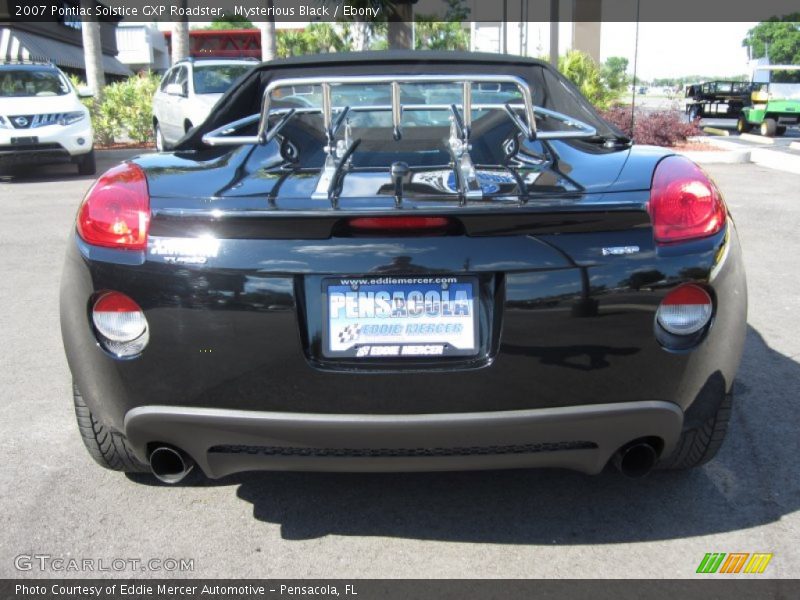 Mysterious Black / Ebony 2007 Pontiac Solstice GXP Roadster