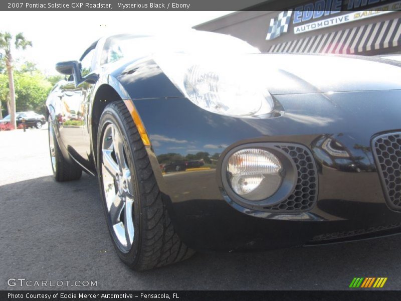 Mysterious Black / Ebony 2007 Pontiac Solstice GXP Roadster