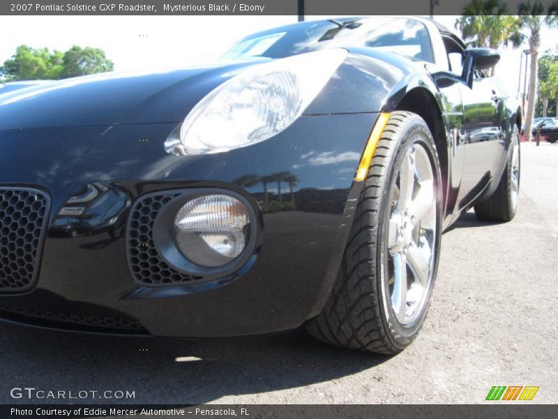 Mysterious Black / Ebony 2007 Pontiac Solstice GXP Roadster