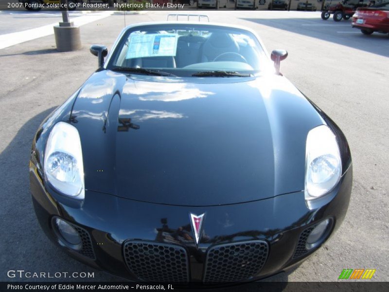 Mysterious Black / Ebony 2007 Pontiac Solstice GXP Roadster
