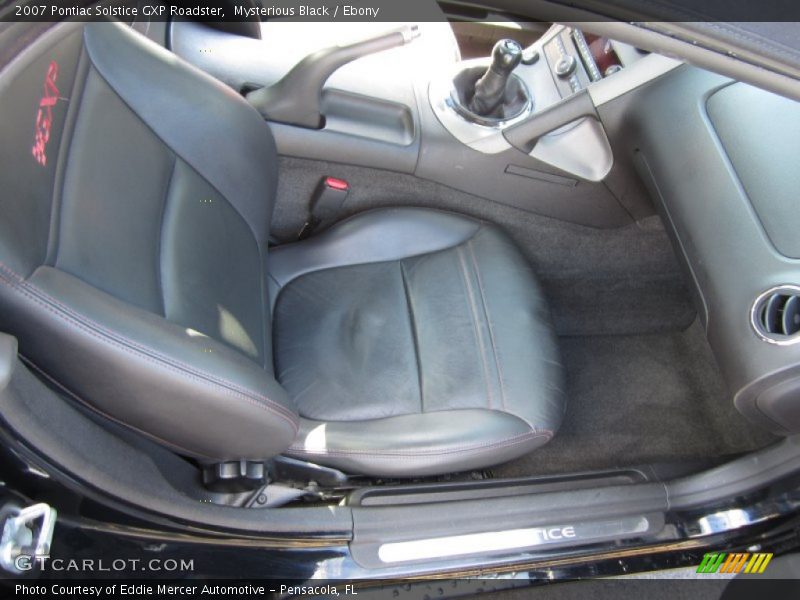 Mysterious Black / Ebony 2007 Pontiac Solstice GXP Roadster