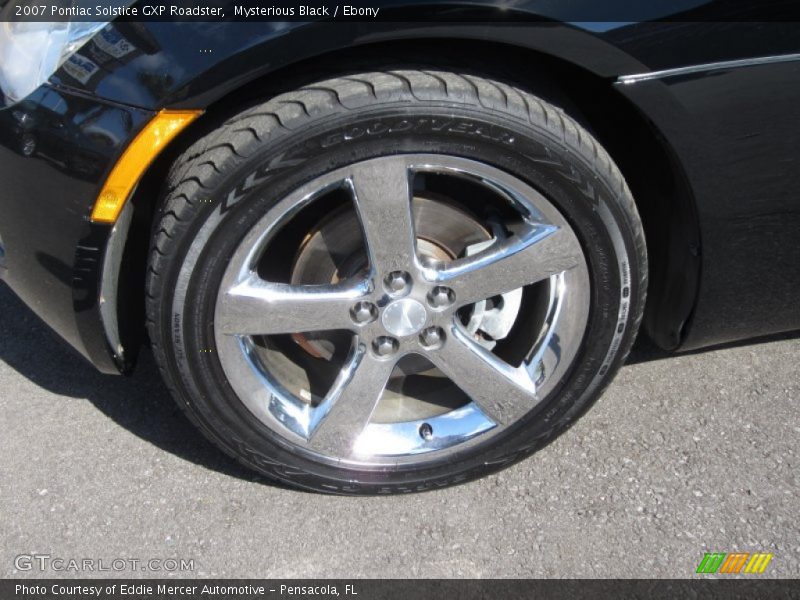 Mysterious Black / Ebony 2007 Pontiac Solstice GXP Roadster