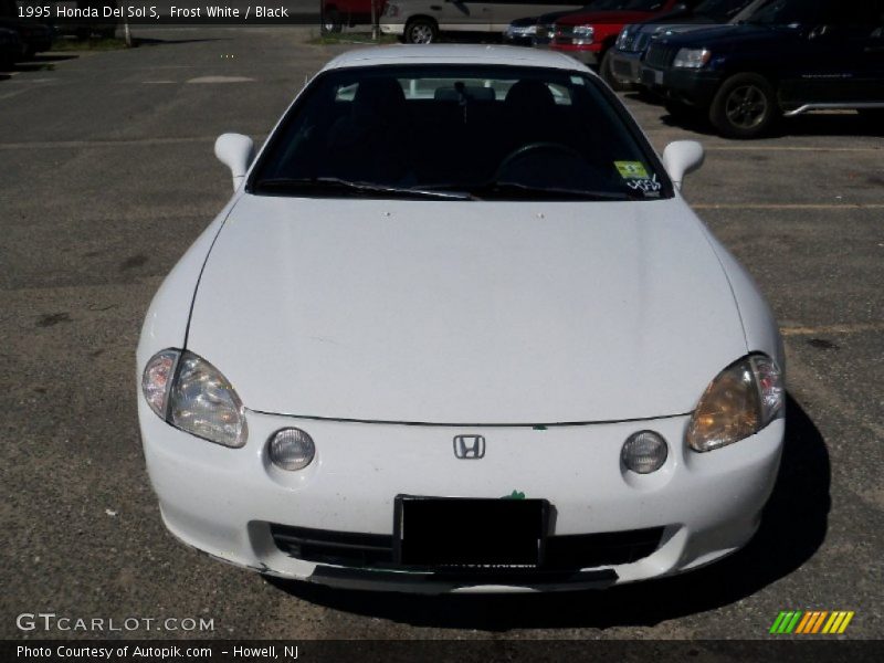 Frost White / Black 1995 Honda Del Sol S