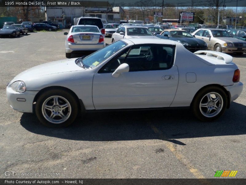 Frost White / Black 1995 Honda Del Sol S