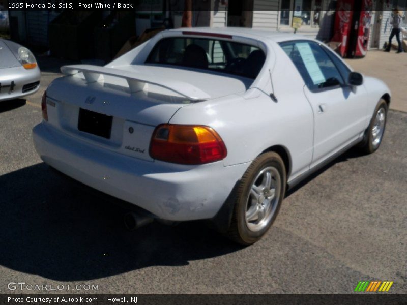 Frost White / Black 1995 Honda Del Sol S