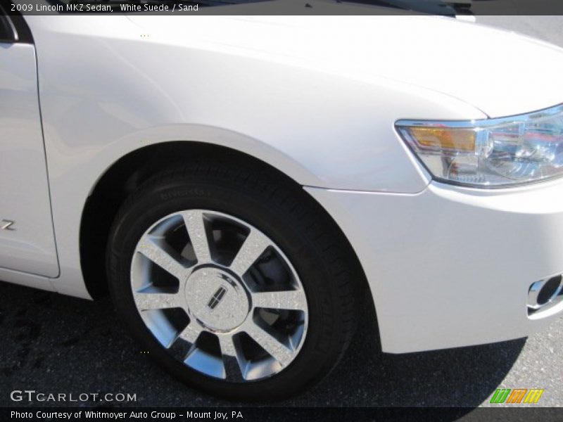White Suede / Sand 2009 Lincoln MKZ Sedan