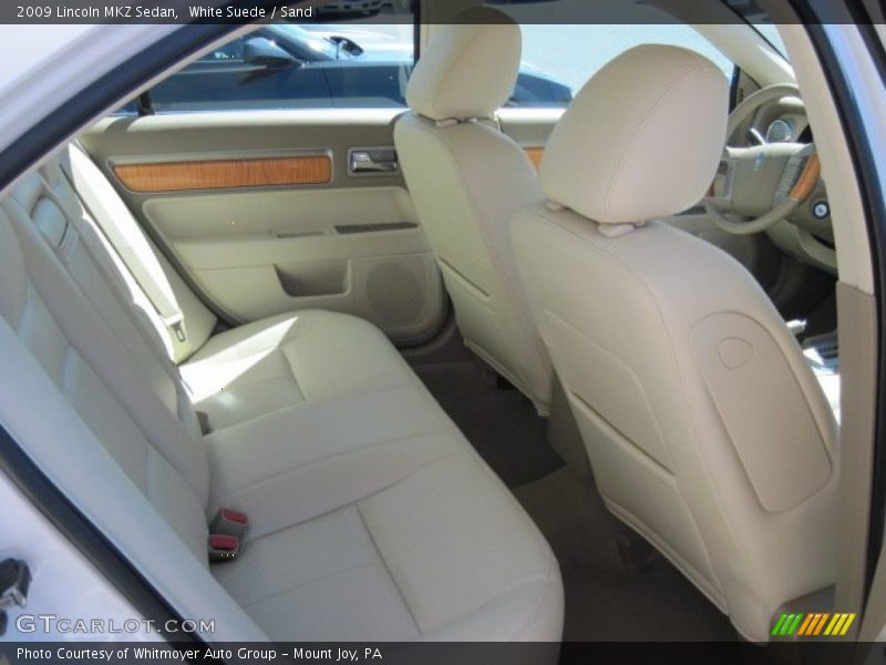 White Suede / Sand 2009 Lincoln MKZ Sedan