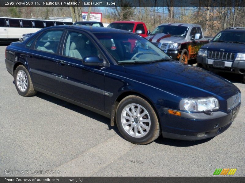 Nautic Blue Metallic / Taupe/Light Taupe 1999 Volvo S80 T6