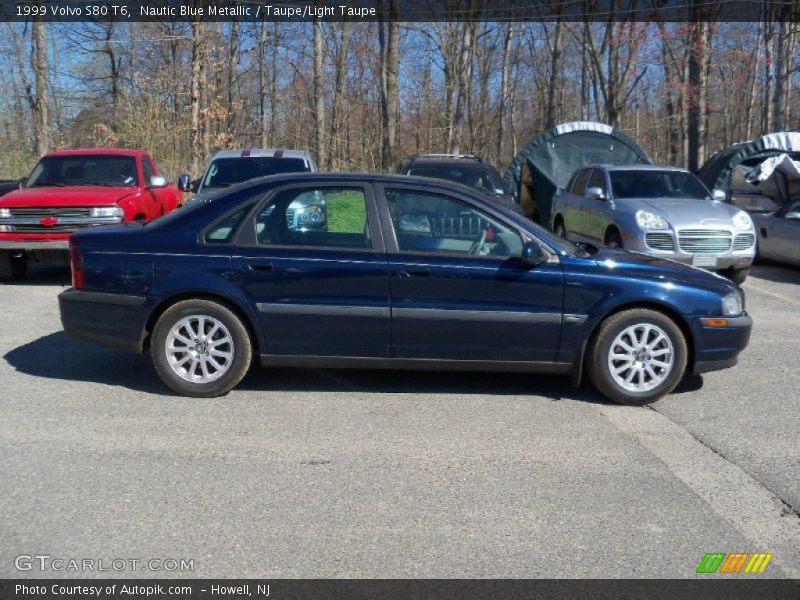 Nautic Blue Metallic / Taupe/Light Taupe 1999 Volvo S80 T6