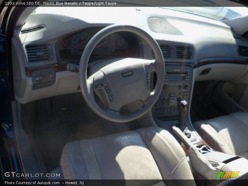 Nautic Blue Metallic / Taupe/Light Taupe 1999 Volvo S80 T6